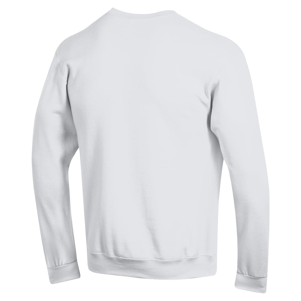 Texas Longhorns Champion Powerblend Pullover Crewneck Sweatshirt - White